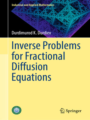 cover image of Inverse Problems for Fractional Diffusion Equations